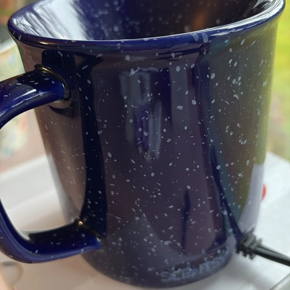 Scentsy Explore Dream Discover Blue Mug Wax Warmer